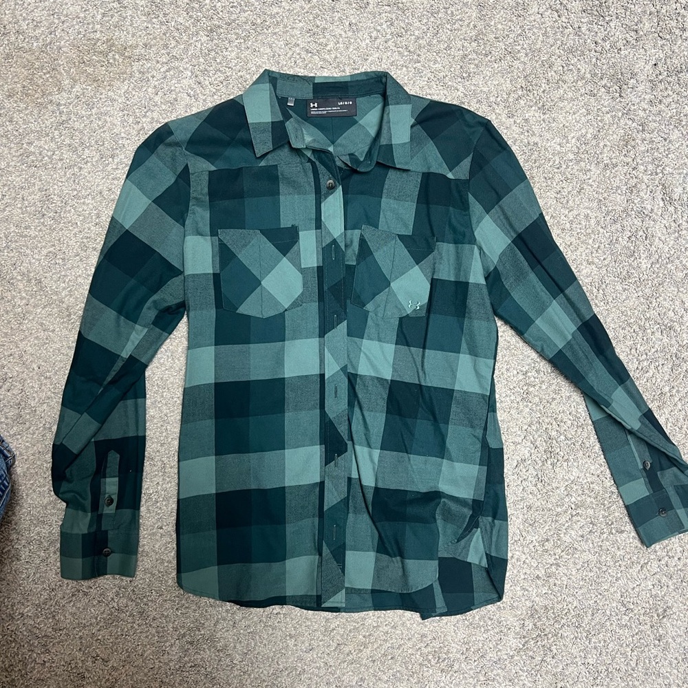 Under Armour Green Women’s Flannel